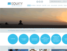 Tablet Screenshot of equityauditoria.com.br